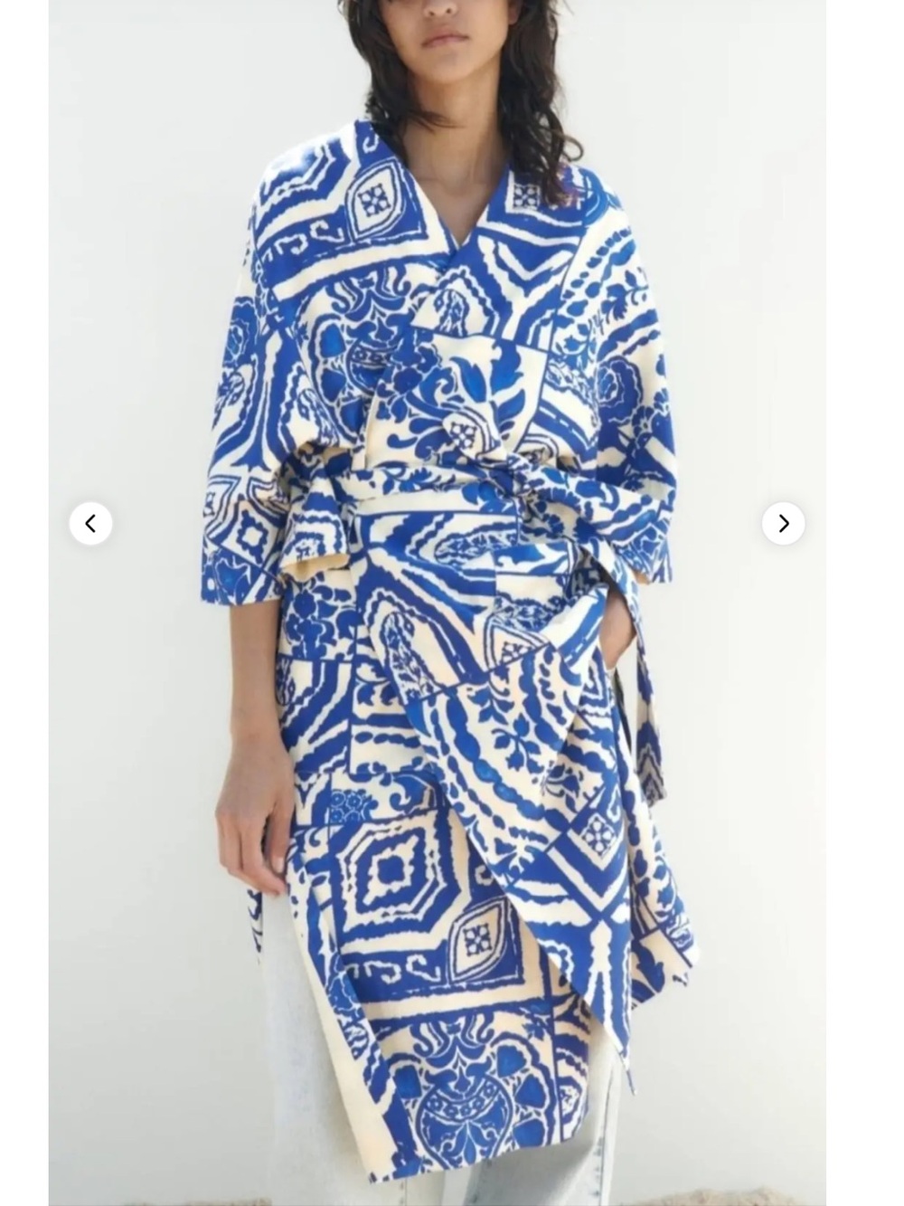 Zara Kimono Linen Blend XS-S